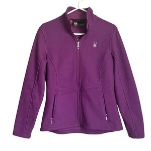 Spyder Core Endure Full Zip Sweater SZ L Gorpcore Hiking Outdoors Cabincore